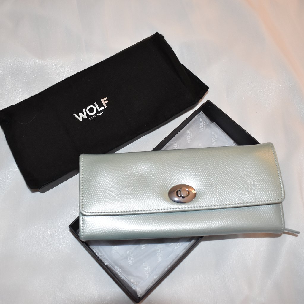 Leather Jewelry Roll Travel Storage Case